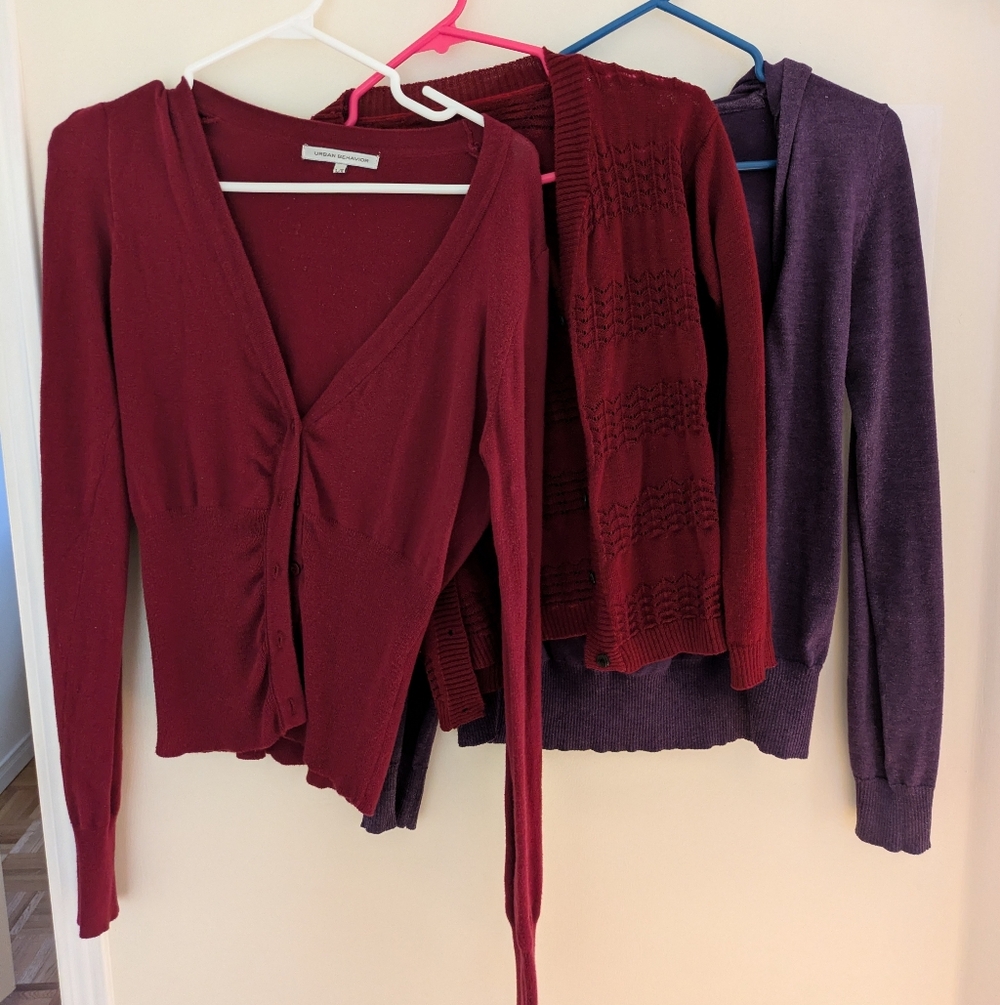 3 cardigans (blue notes, urban behavior)
